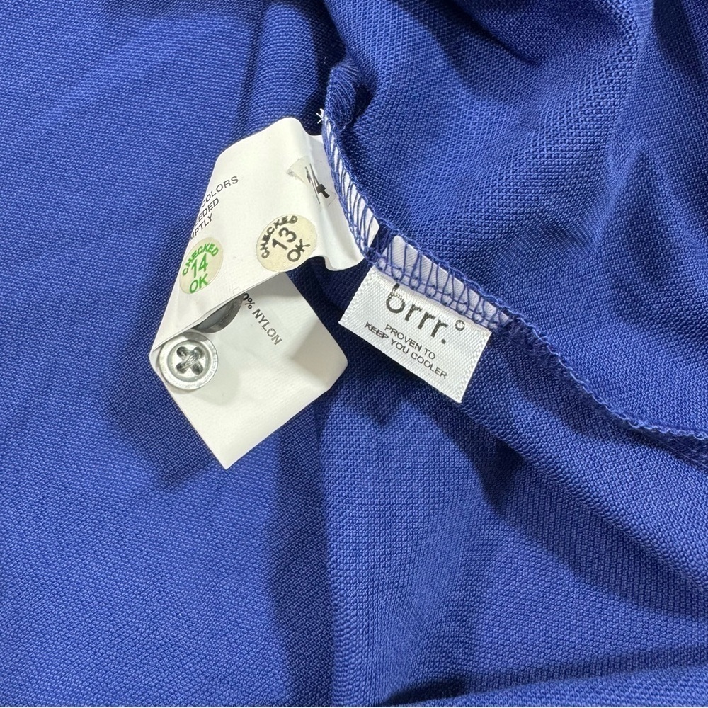 New Greyson Omaha Long Sleeve Polo Shirt Emperor Blue - Picture 3 of 8